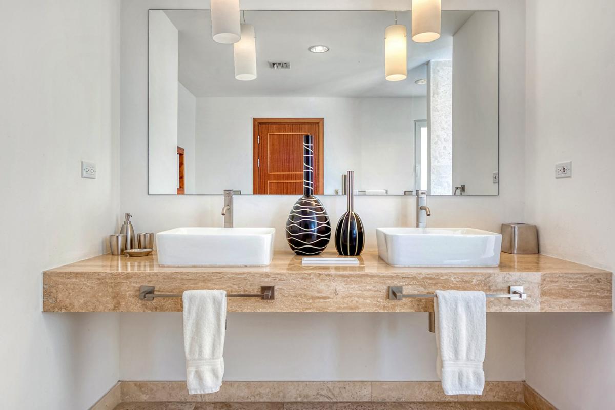 Pool Villa rental St Martin - The bathroom 2
